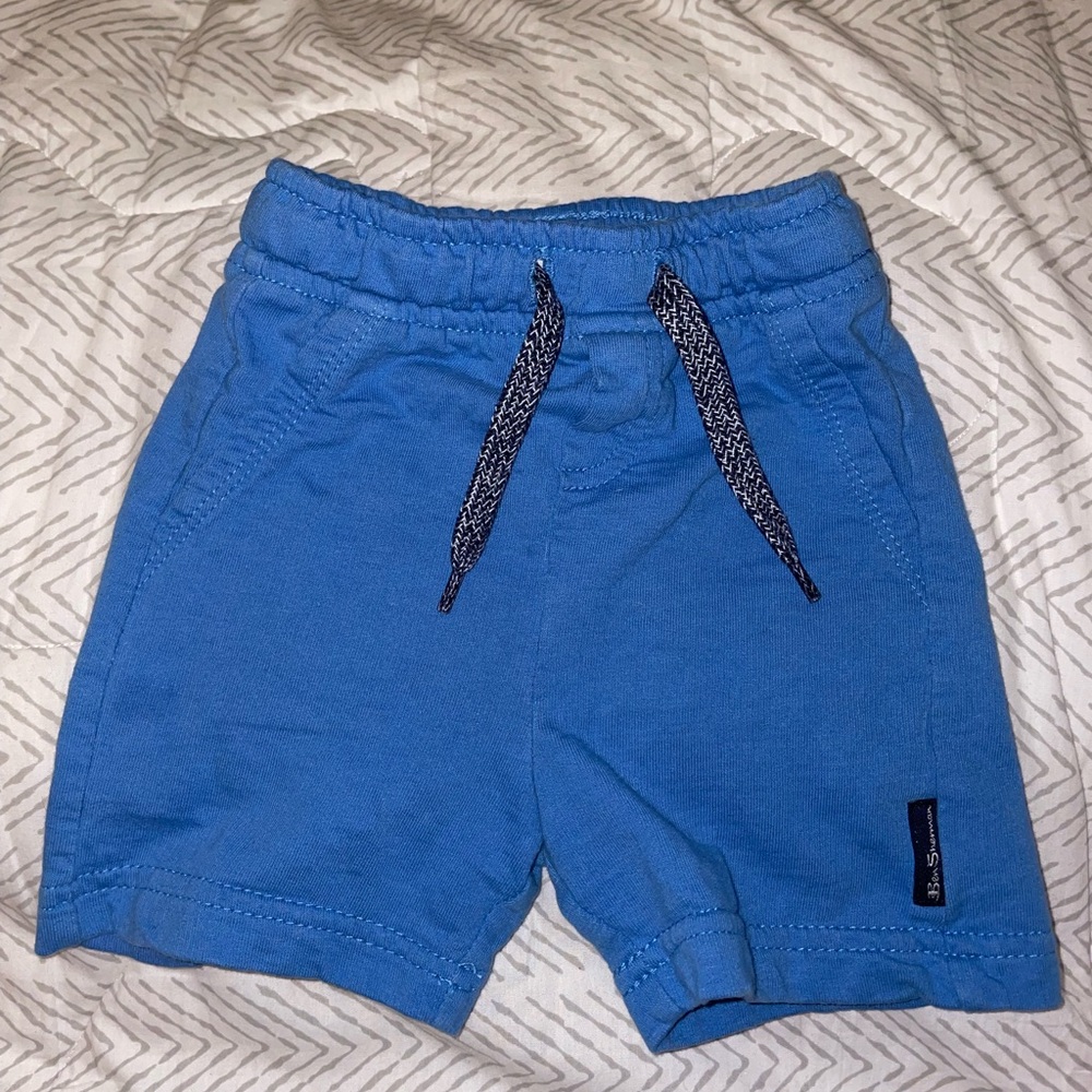 Blue shorts